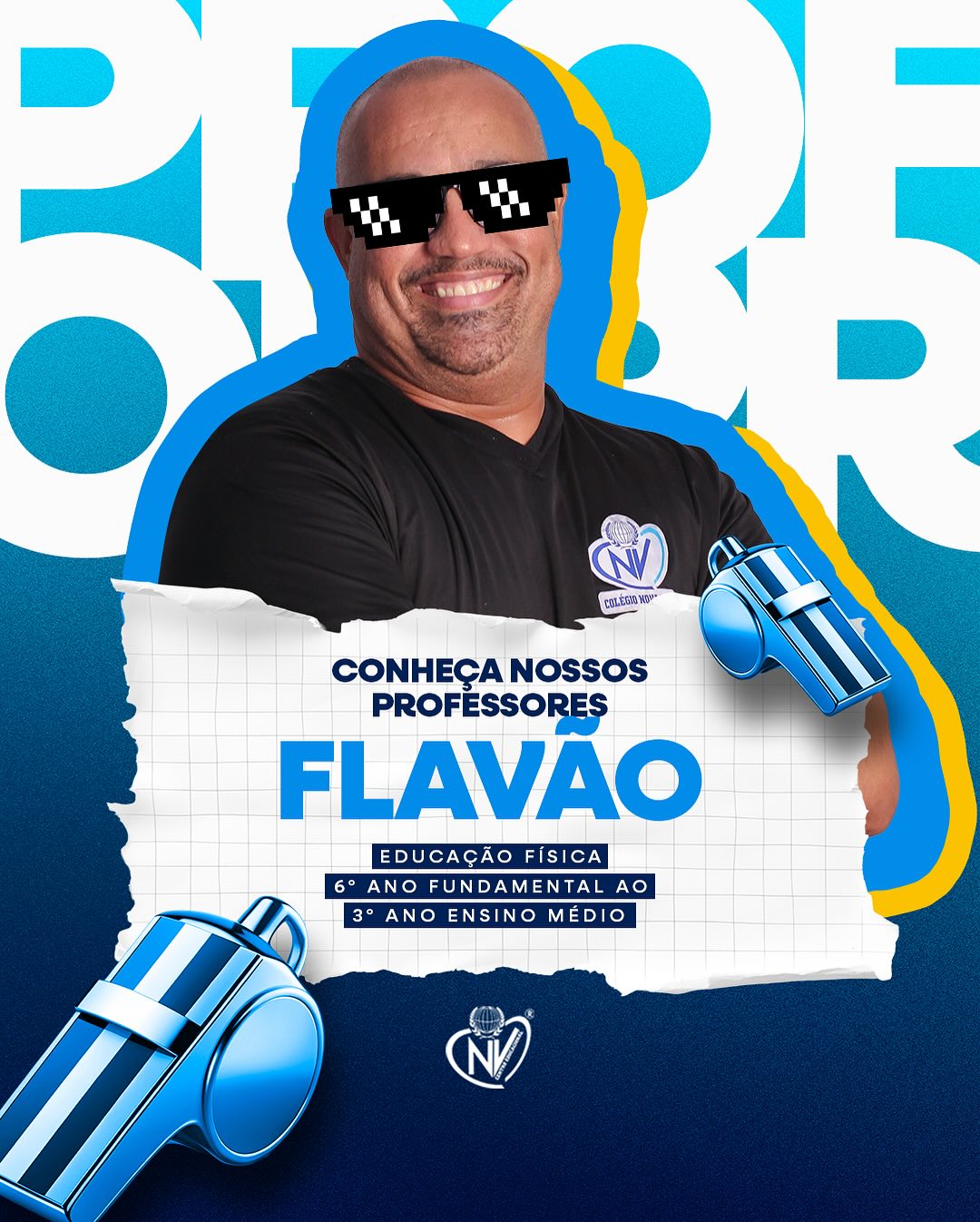 Conheça alguns dos nossos professores! Vamos te apresentar toda semana alguns dos nossos professores! E você aluno deixe aqui o melhor momento com nossos professores Falvão e @gomes.alexio
